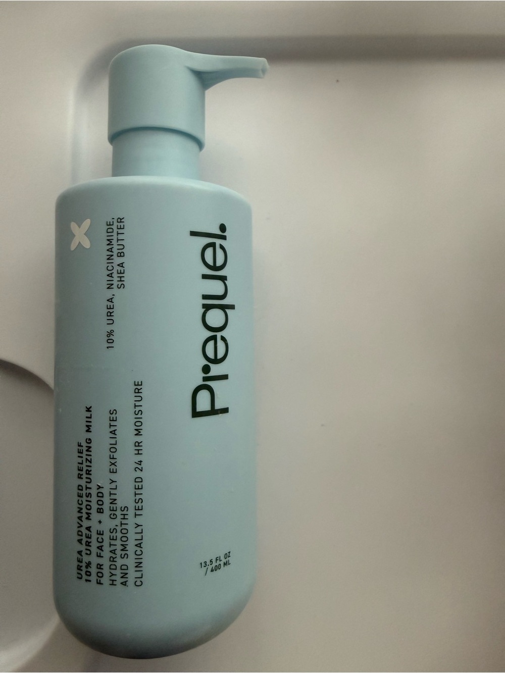 Prequel urea moisturizer